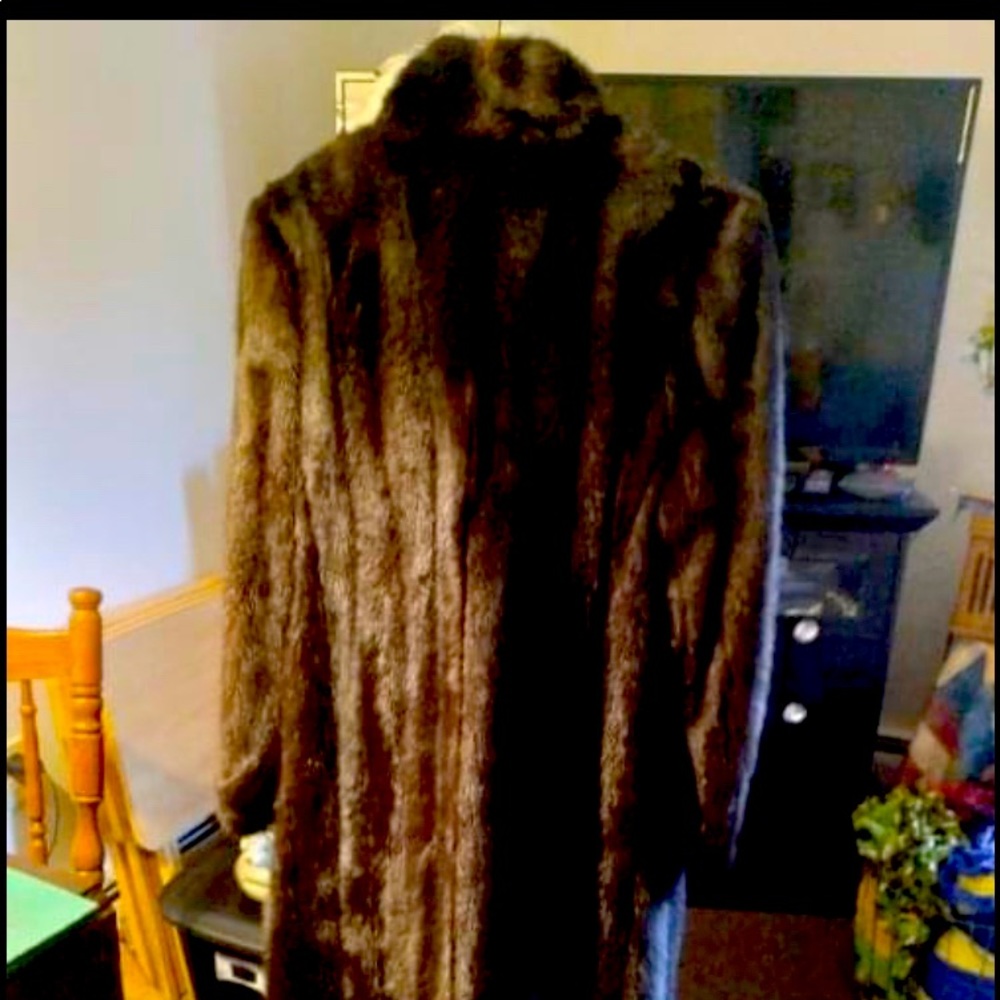 Mink coat